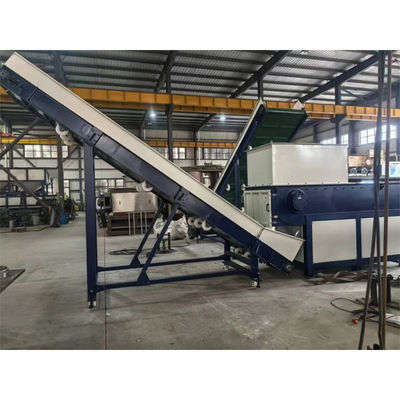 acheter machine de recyclage de matières plastiques équipée d'une déchiqueteuse à un axe pour sacs tissés en PP online manufacture
