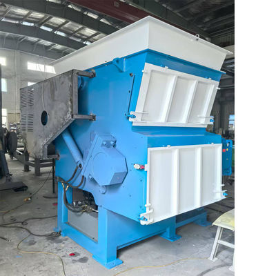 acheter HDPE PP Purge Shredder with 500kg per hour capacity featuring a heat-treated rotor and premium alloy steel blades for durable plastic recycling online manufacture