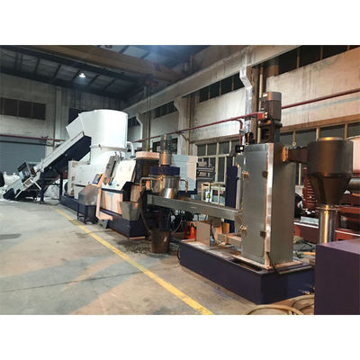Machine de recyclage de granulés plastiques sur mesure à étape unique 110 kW