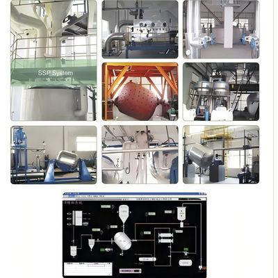 Machine de recyclage des flocons de plastique en PET 1000 kg/h
