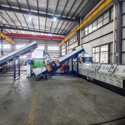 Extrudeuse PP PE ligne de pelletisation en plastique, machine à pelletiser deux étapes 500 kg/h