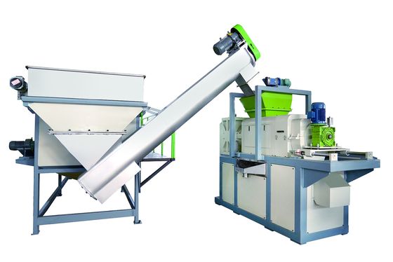 Sécheuse automatique de pressage de plastique 1400 kg/hr Extrudeuse de recyclage de plastique 280 kW