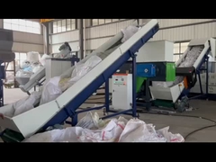 Machine de recyclage de sacs tissés en plastique