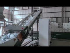 Extrudeuse à vis unique à double étage Système de lavage automatique de film PE