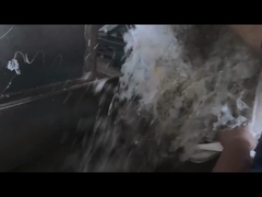 Machine de levage de films pour ligne de lavage de plastique